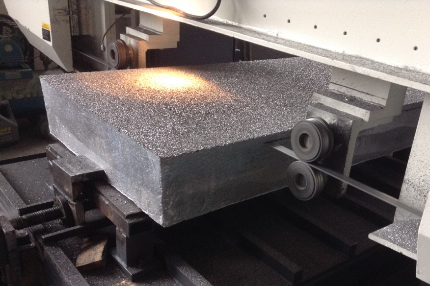 Aluminum foam block