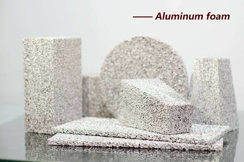 Rail transit aluminum foam